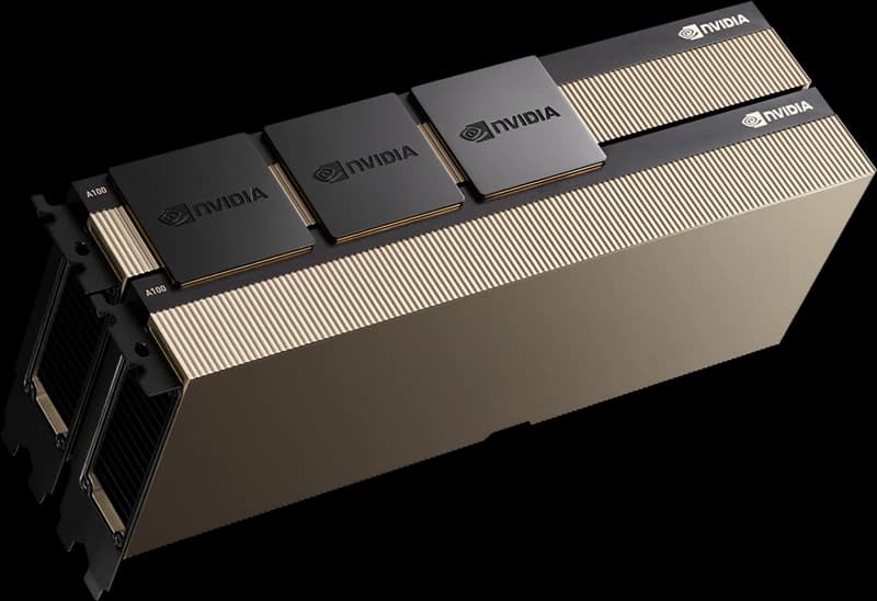 A100 80GB render